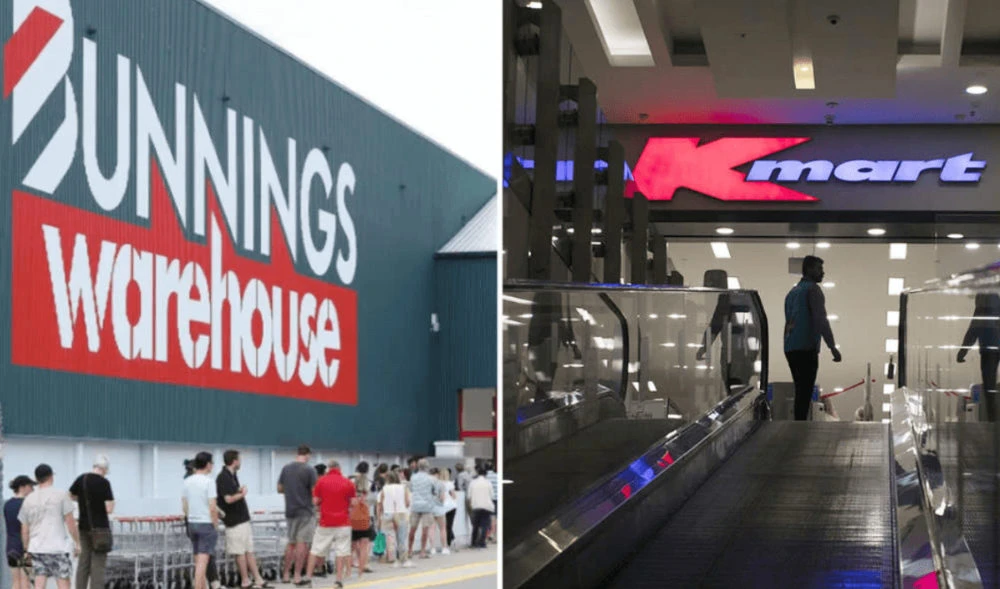 Bunnings and Kmart. (Twitter)
