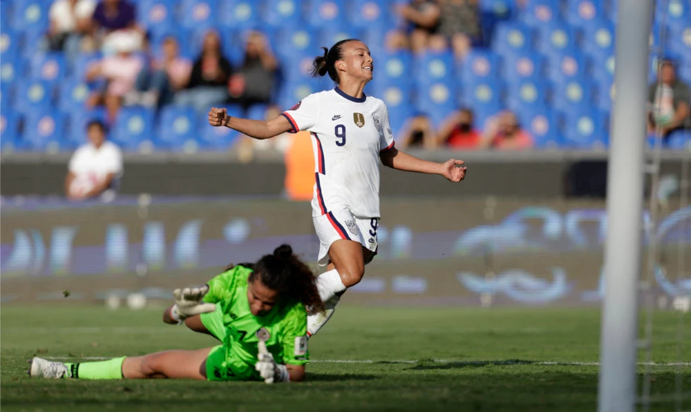 US breeze past Costa Rica 3-0 to reach CONCACAF W Championship final