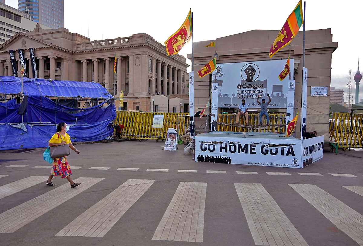 Sri Lankan president resigns, Parliament to convene