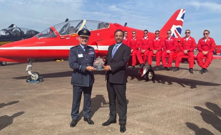 UK’s renowned Red Arrows set to perform at Bahrain International Airshow 2022