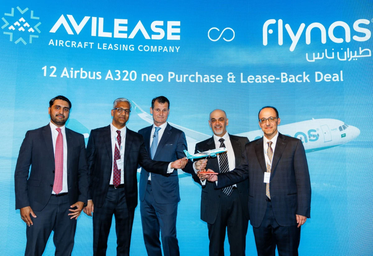 PIF-owned aviation firm AviLease launches in UK, signs deal with Flynas