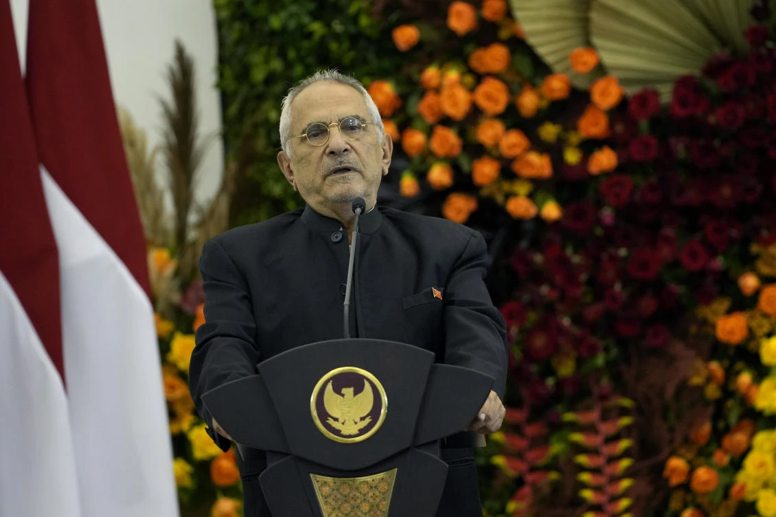 East Timor President Jose Ramos-Horta won a Nobel Peace Prize for his peaceful efforts to end the conflict in his country. (AP)