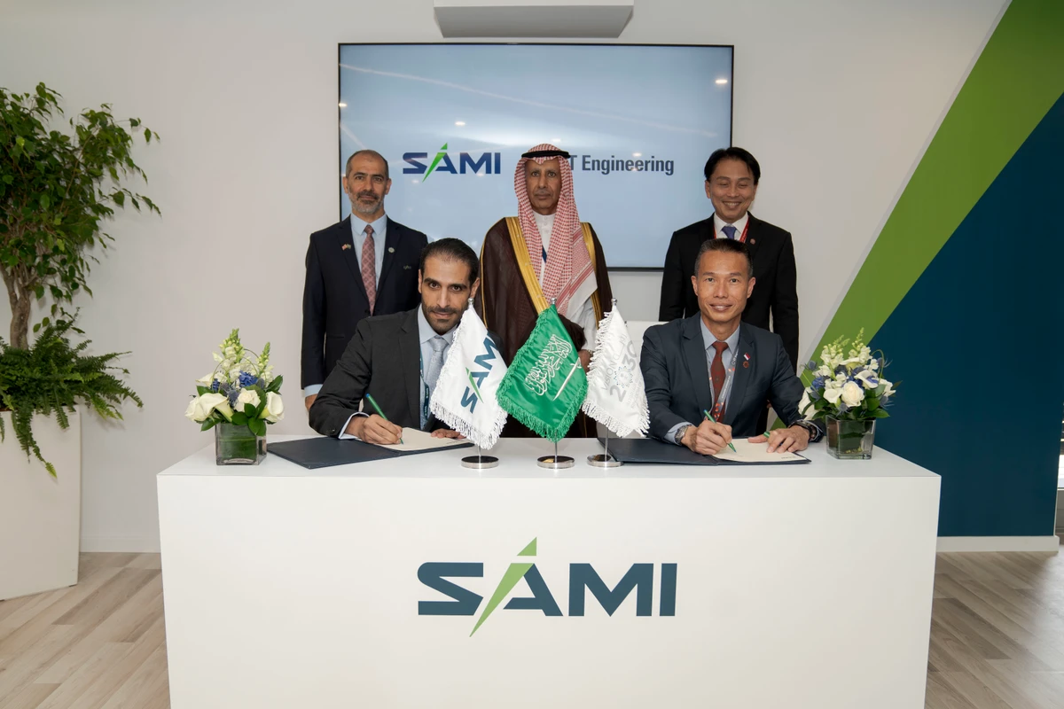 SAMI signs deals with ST Engineering and Airbus Helicopters during Farnborough Airshow