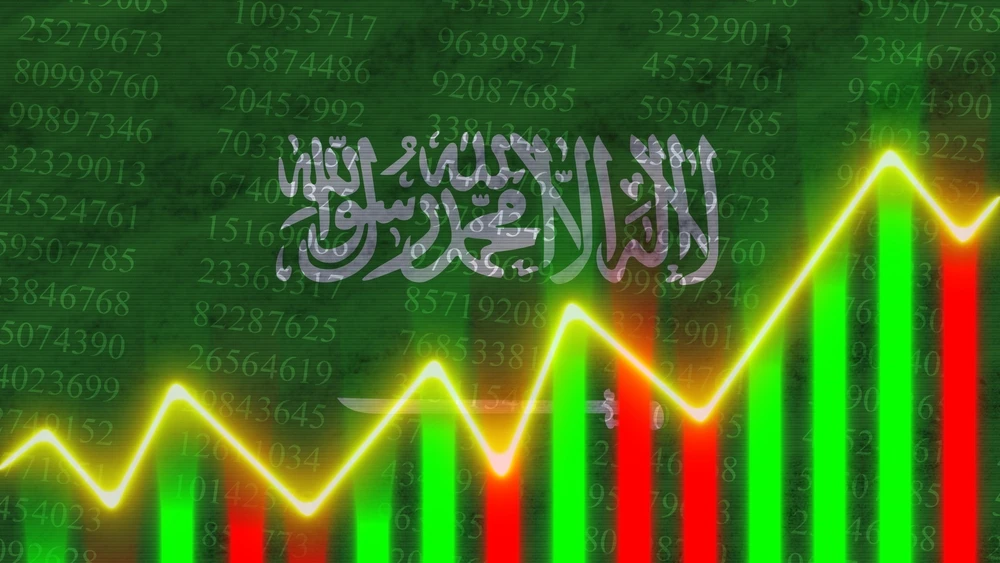 TASI, as the main index is known, was up 1.8 percent to 11,680. (Shutterstock)