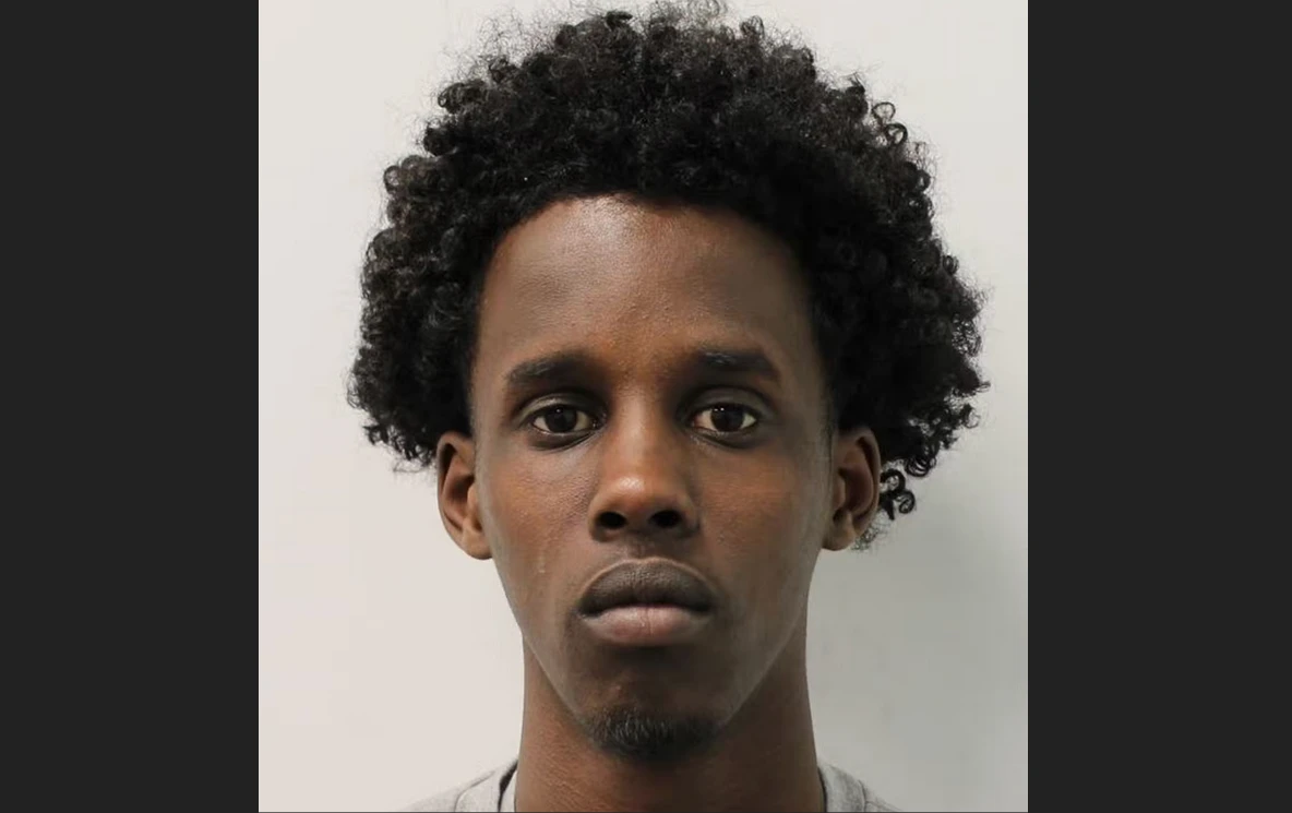 Hassan, who was convicted of murder in 2018 after fatally stabbing a man in West London. (Metropolitan Police)