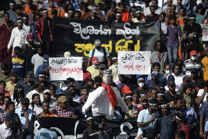 Anger sweeps Sri Lanka after parliament votes in Ranil Wickremesinghe as president