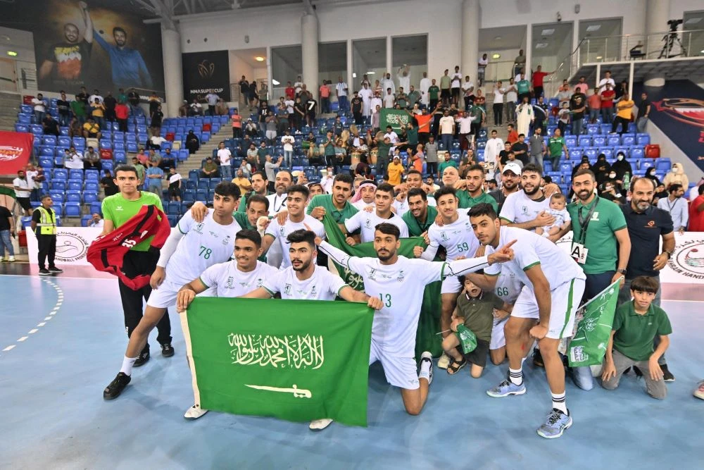 Saudi Arabia have reached the 2023 IHF Men’s Junior World Championship. (@sahfksa)