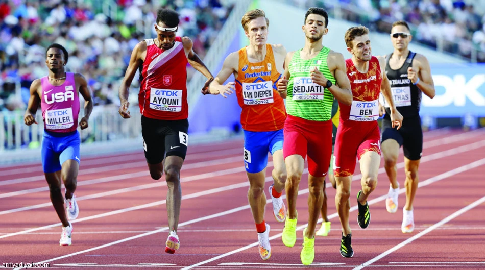 Algeria’s Djamel Sedjati will be aiming for gold at the 800m final of the 2022 World Athletics Championships. (Supplied)