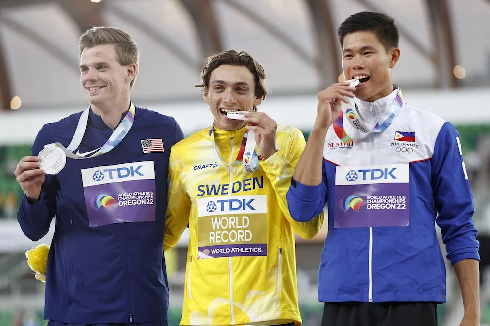 Record-breaking Duplantis soars at World Athletics Championships