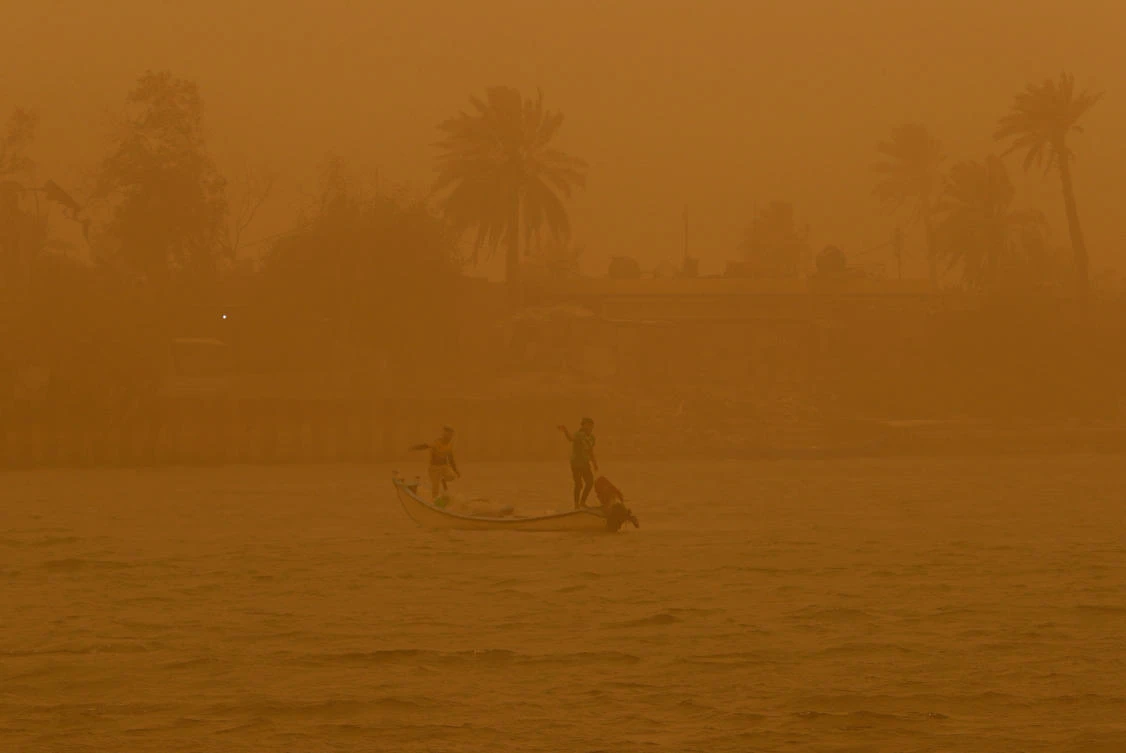 The Middle East is one of the most vulnerable regions in the world to the impact of climate change — and already the effects are being seen. (File/AP)