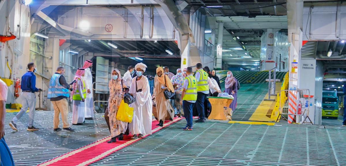 Last group of Sudanese Hajj pilgrims leave Jeddah Islamic Port
