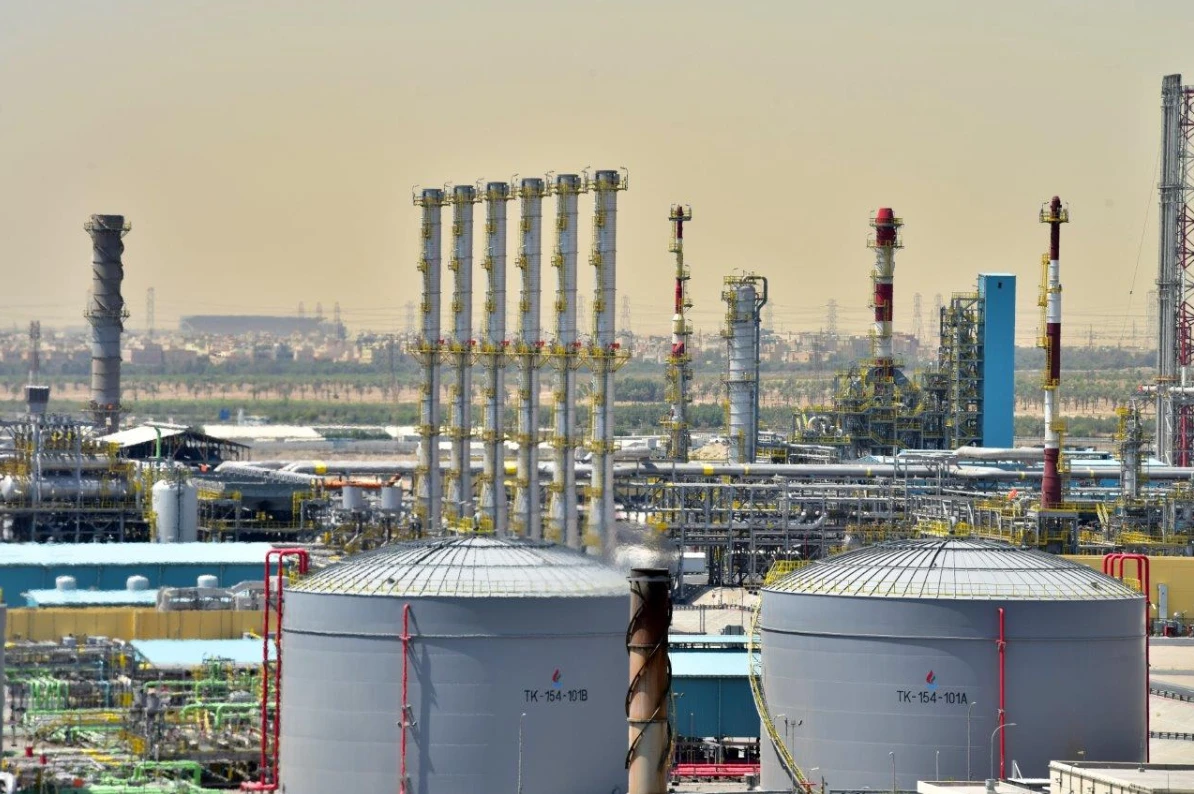 Environmental fuel project facilities in Kuwait. (Kuwait News Agency)