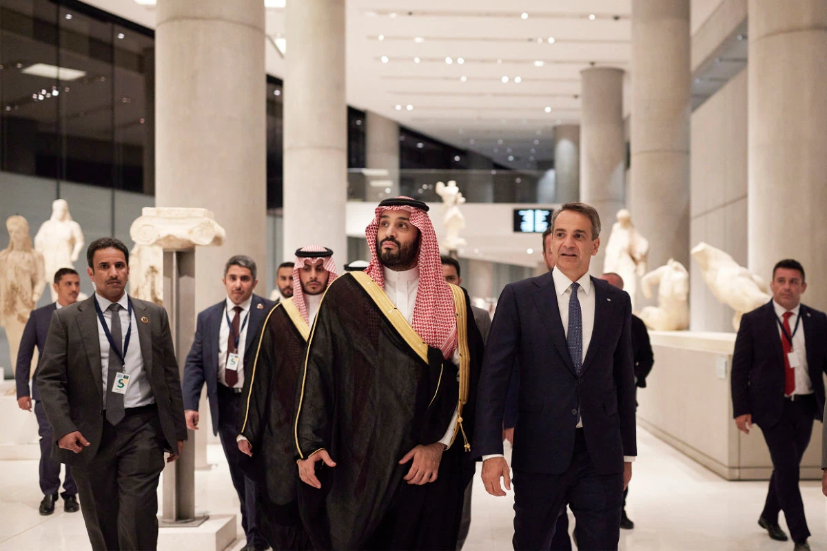 Crown prince’s Acropolis visit puts Saudi-Greek cultural partnership in the spotlight