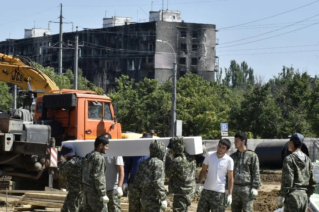 Russia-backed separatists claim Ukraine shelling killed Ukrainian prisoners of war. (File/AFP)