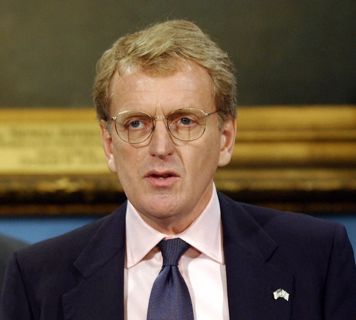 Christopher Meyer, Britain’s former ambassador to the US and a staunch critic of the Iraq war, has died. (File/AFP)