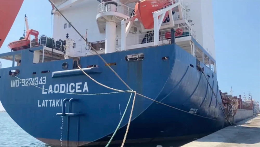 Syrian ship carrying ‘stolen Ukrainian barley, flour’ docks in Lebanon