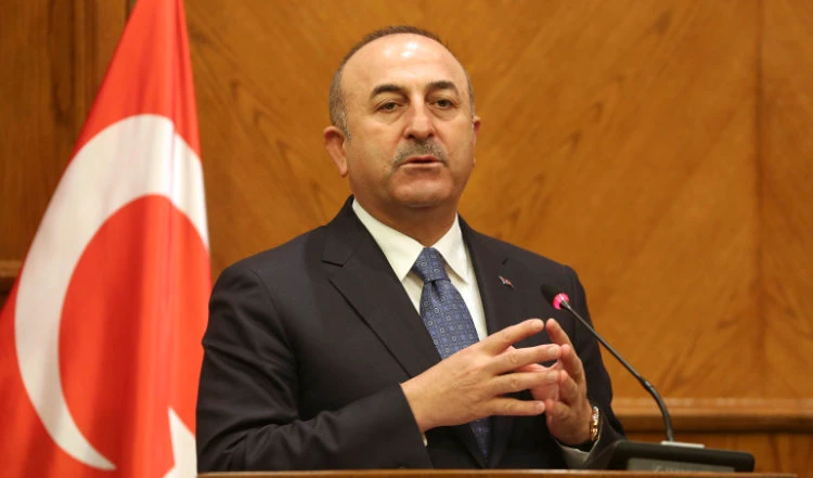Turkish Foreign Minister Mevlut Cavusoglu. (AP)
