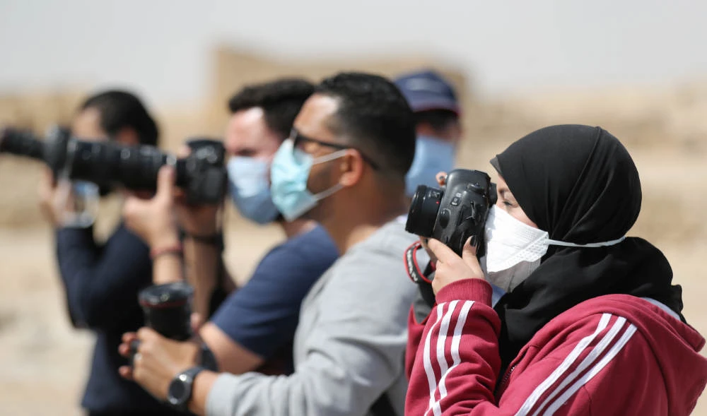 The 2022 award aims to inspire local and international photographers. (REUTERS)