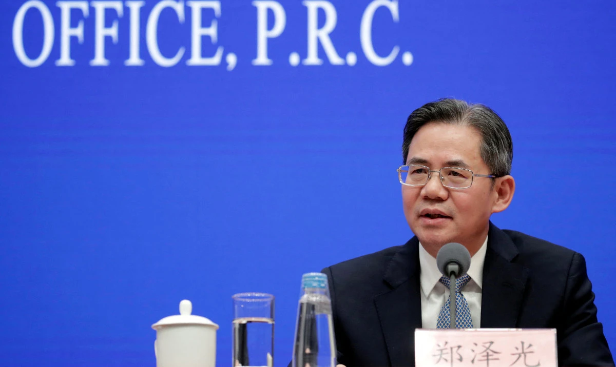 China’s UK ambassador Zheng Zeguang vowed “severe consequences” if British lawmakers visit Taiwan, the Guardian reported on Tuesday. (Reuters/File)