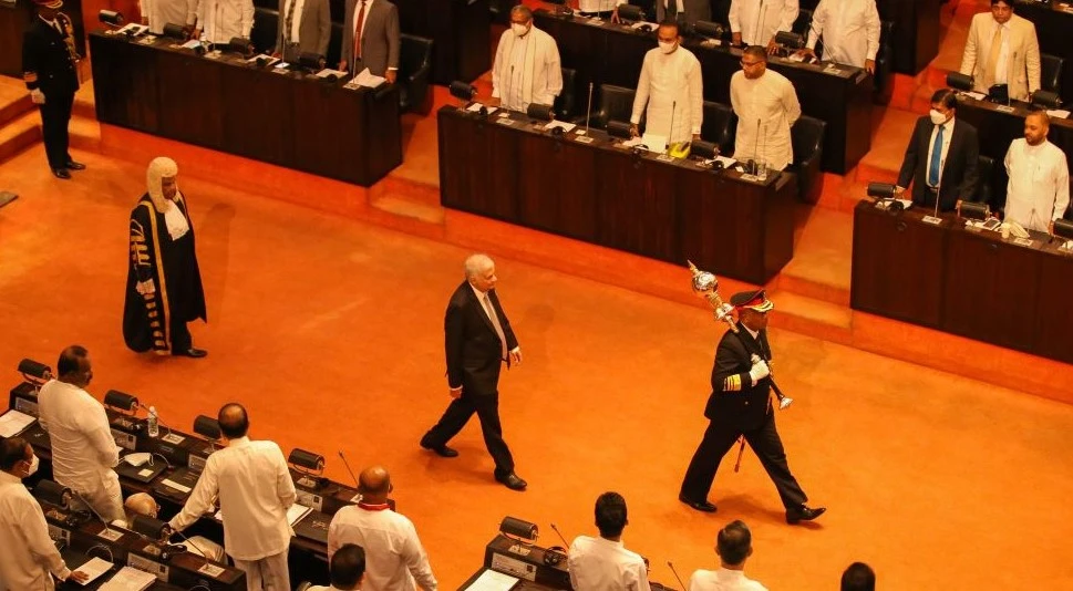 Sri Lanka leader proposes plan to rebuild bankrupt economy by 2048