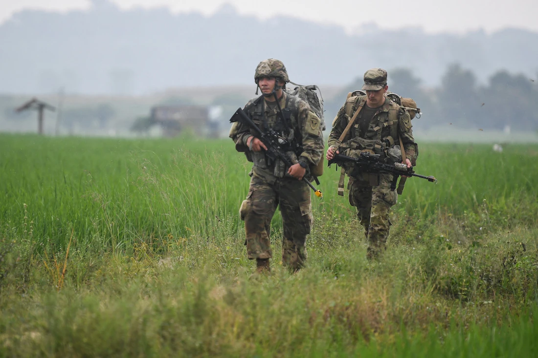 The “Super Garuda Shield” exercises, which were first held in 2007 with only Indonesian and US troops involved, have expanded to include 12 other countries this year. (Reuters)