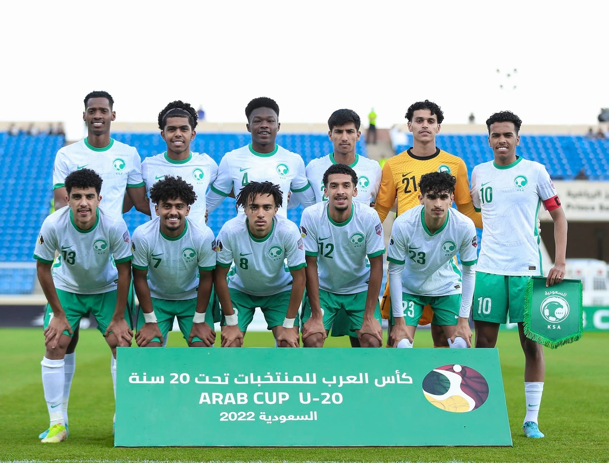A sell-out crowd will see if Saudi Arabia can defeat Egypt in the final of the 2022 Arab Cup U-20 Championships on Sunday. (@SaudiNT)