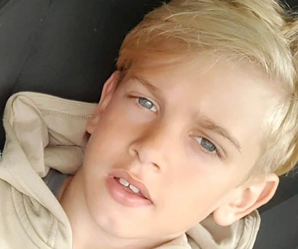 Undated family handout photo of Archie Battersbee, whose parents have submitted an application to the European Court of Human Rights in a bid to postpone the withdrawal of his life support. (AP)