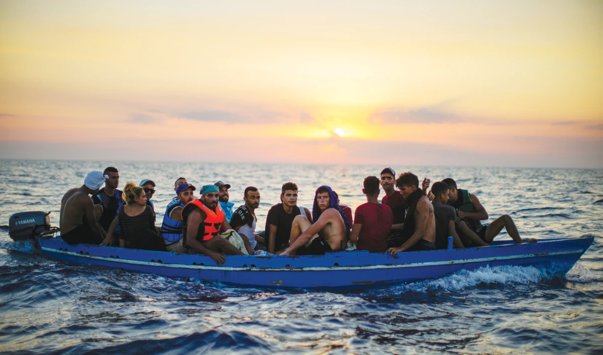 Attempts by migrants to reach Europe from the North African coastline tend to increase in spring and summer, due to the lower risk of stormy seas. (AFP)