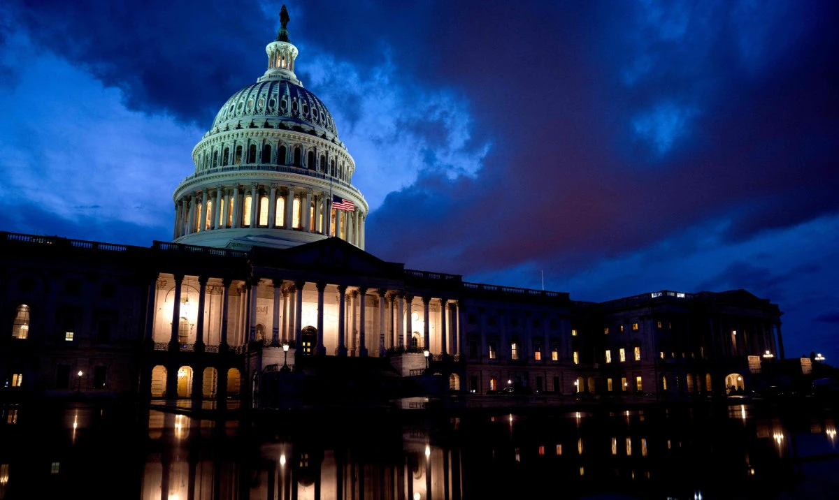 The US Capitol is seen in Washington, DC, on August 6, 2022. (AFP)