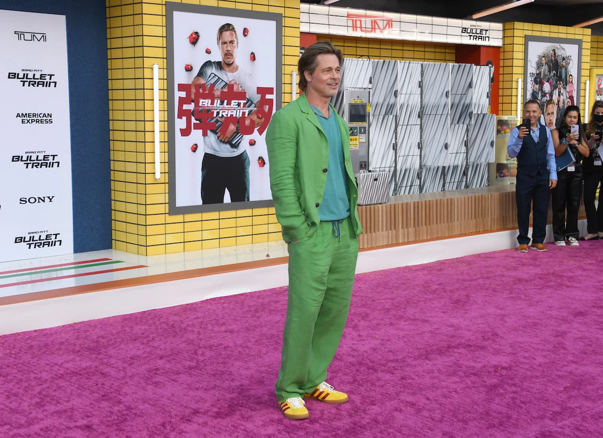 “Bullet Train” stars Brad Pitt. (AFP)