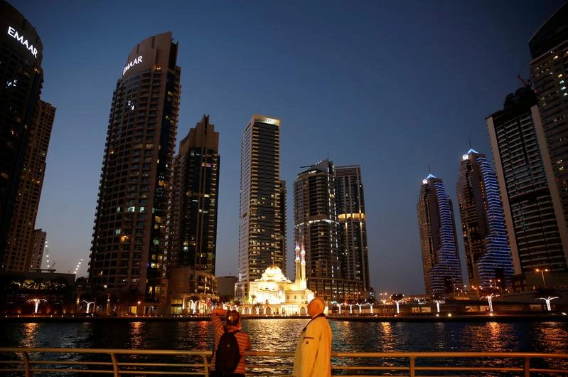 Dubai real estate market recorded transactions worth over 1.6 billion dirhams ($435.6 million). (File/Reuters)