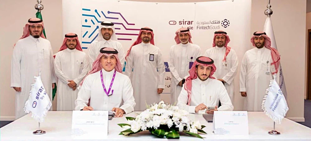 The agreement was signed by Fahad Al-Jutaily, CEO of sirar by stc, and Nezar Al-Haidar, general manager of Fintech Saudi.