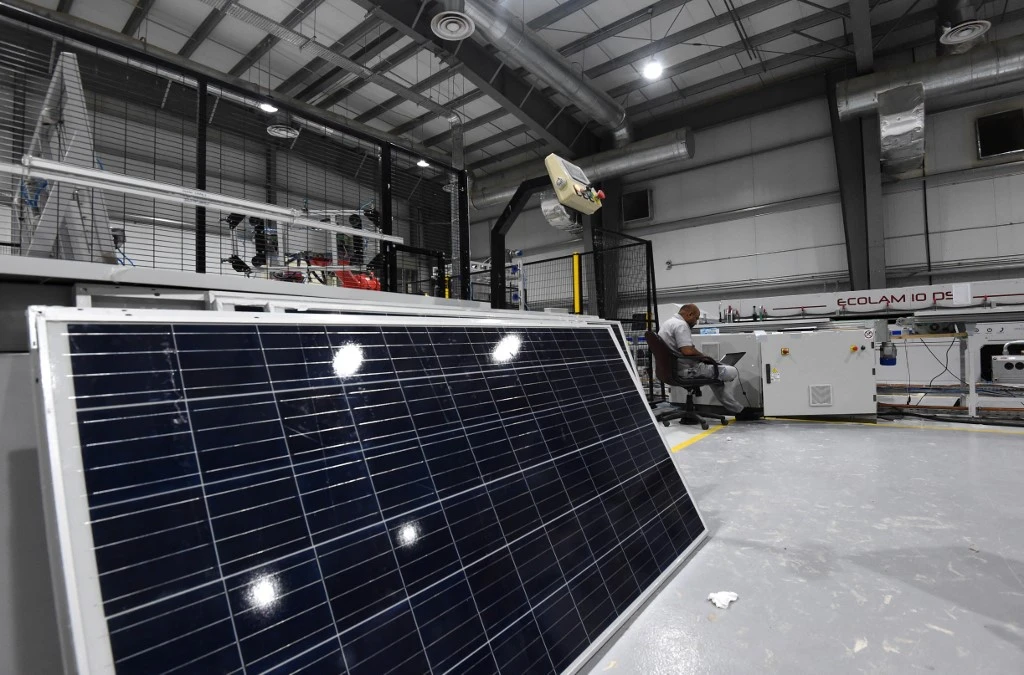 The pact focuses on photovoltaic energy design and installation. (AFP file photo)