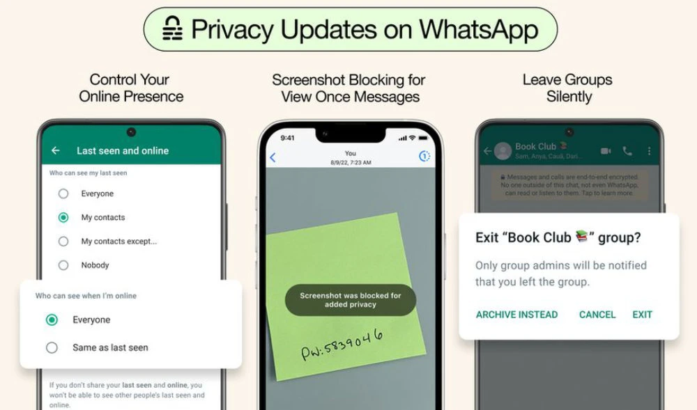 WhatsApp announces new features to protect user privacy