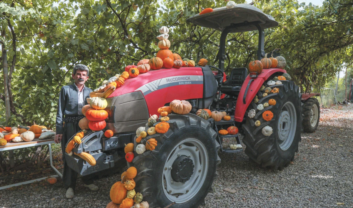 Azad Mohamad also uses his popular online platform to raise awareness about protecting the environment and the need to support local farmers. (AFP)