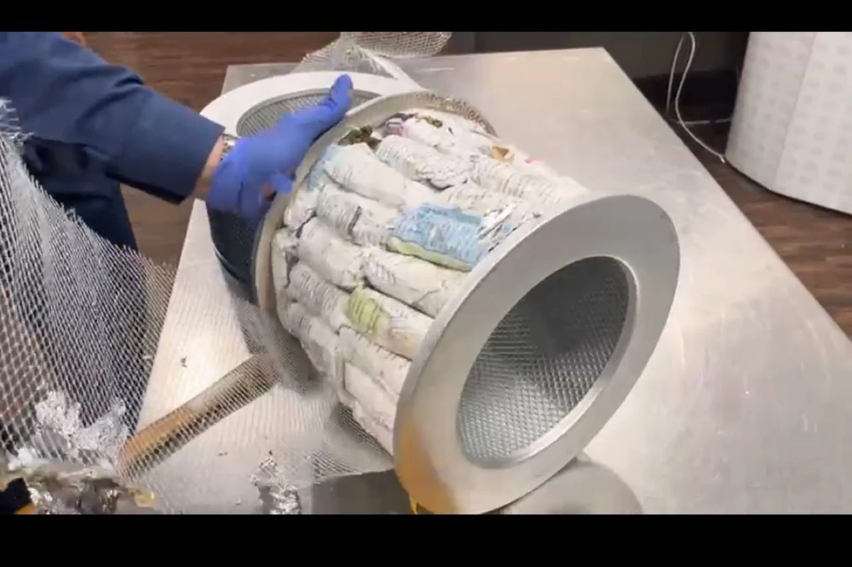 Dubai customs officials uncover 3.7kg drug haul hidden in car parts