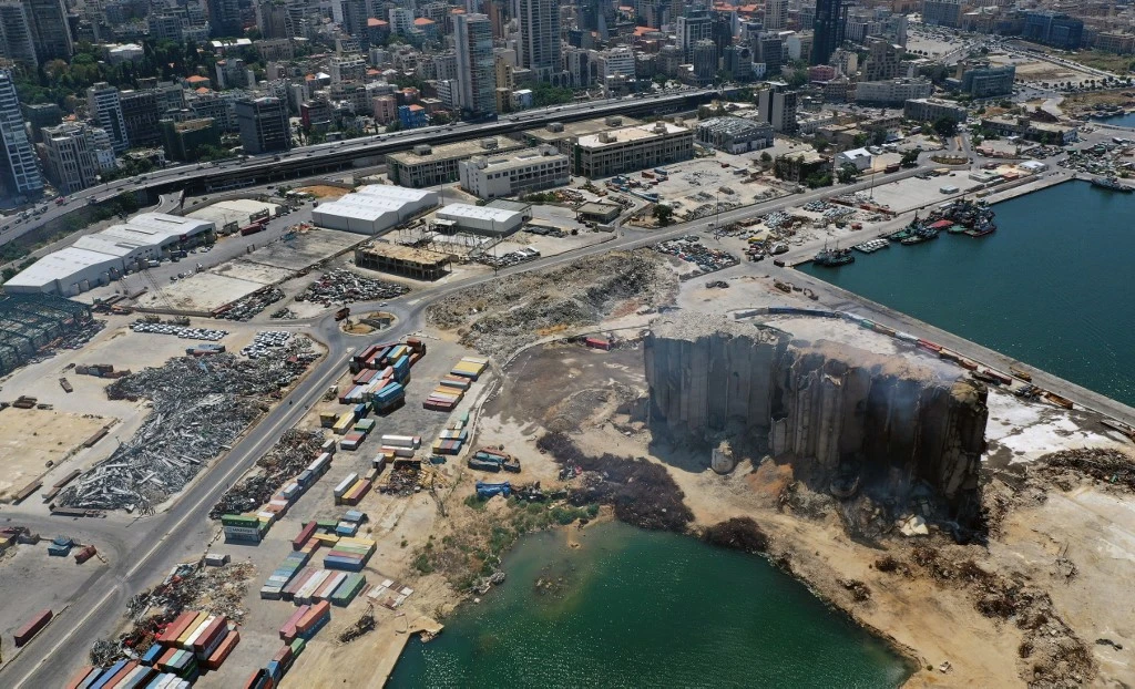 The program will also restore some of the housing damaged by the Beirut port explosion on Aug. 4, 2020. (File/AFP)