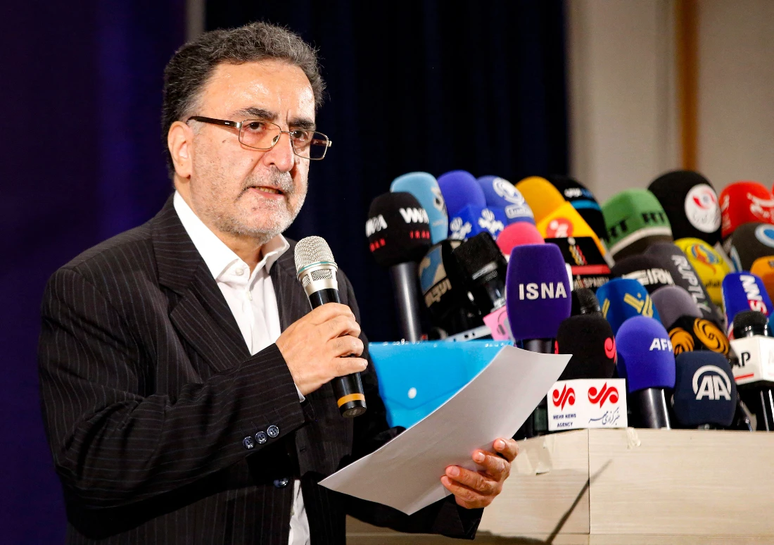Mostafa Tajzadeh earlier made an unsuccessful bid for presidency as a reformist. (AFP)