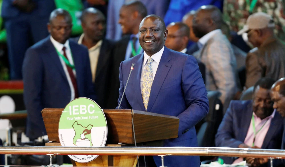 Protests as Ruto declared winner of disputed Kenya vote