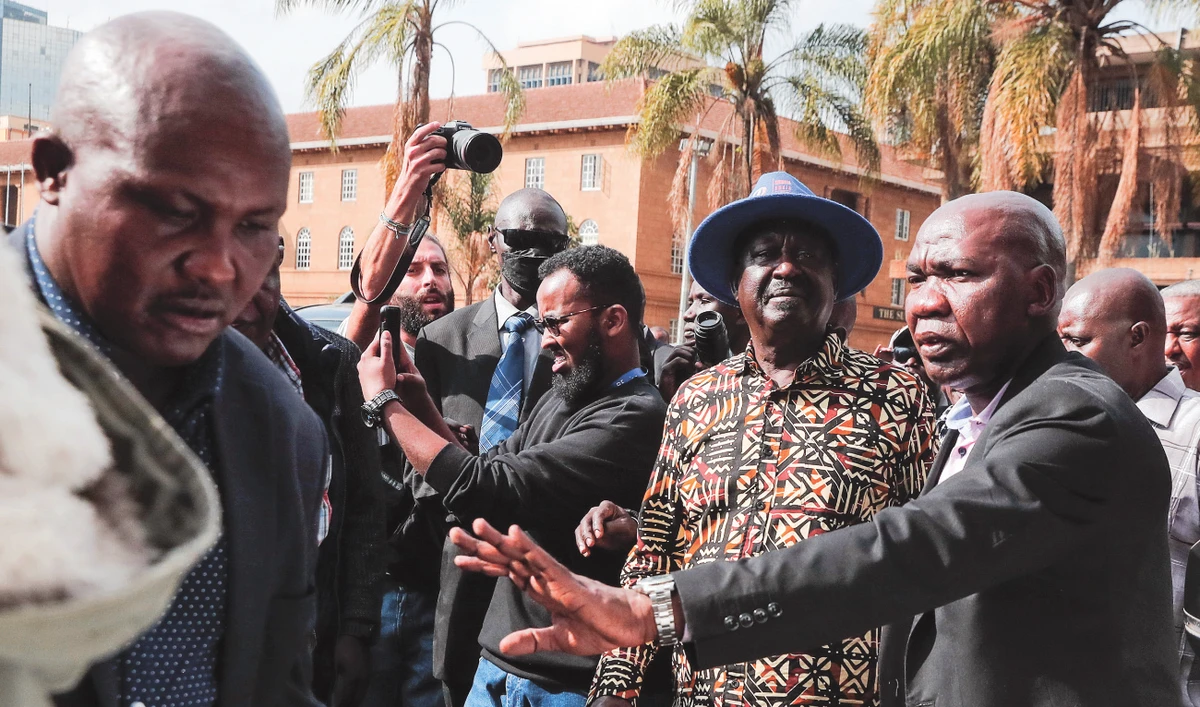 Kenyan opposition leader says he’ll challenge his close election loss