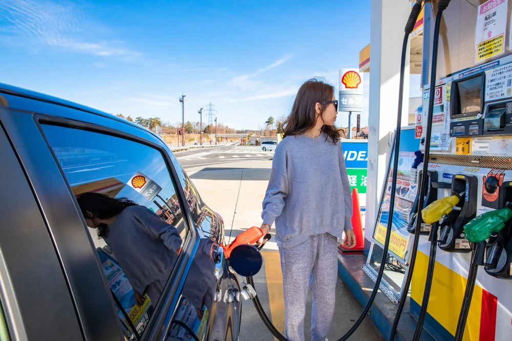 Japan raised its gasoline subsidy for oil distributors to 33.8 yen (25.2 cents) a liter for the seven days from Thursday. (Shutterstock)