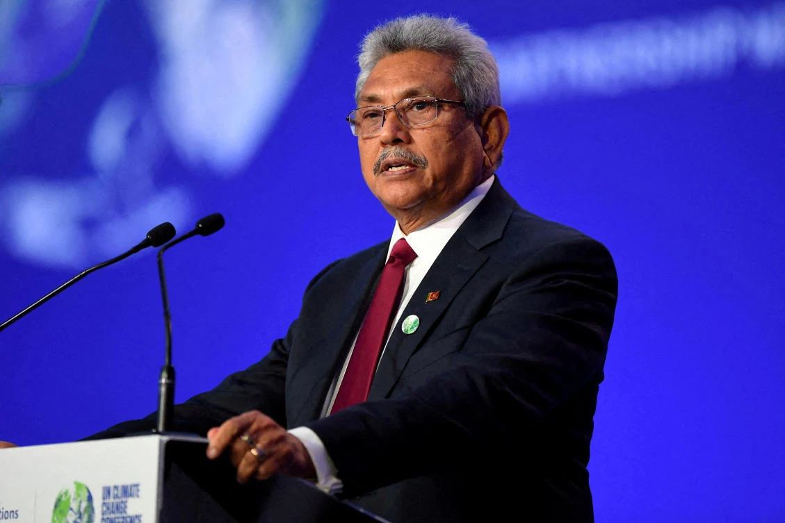 Former president Gotabaya Rajapaksa faced public anger over his government’s handling of Sri Lanka’s worst economic crisis since independence from Britain in 1948. (Reuters)