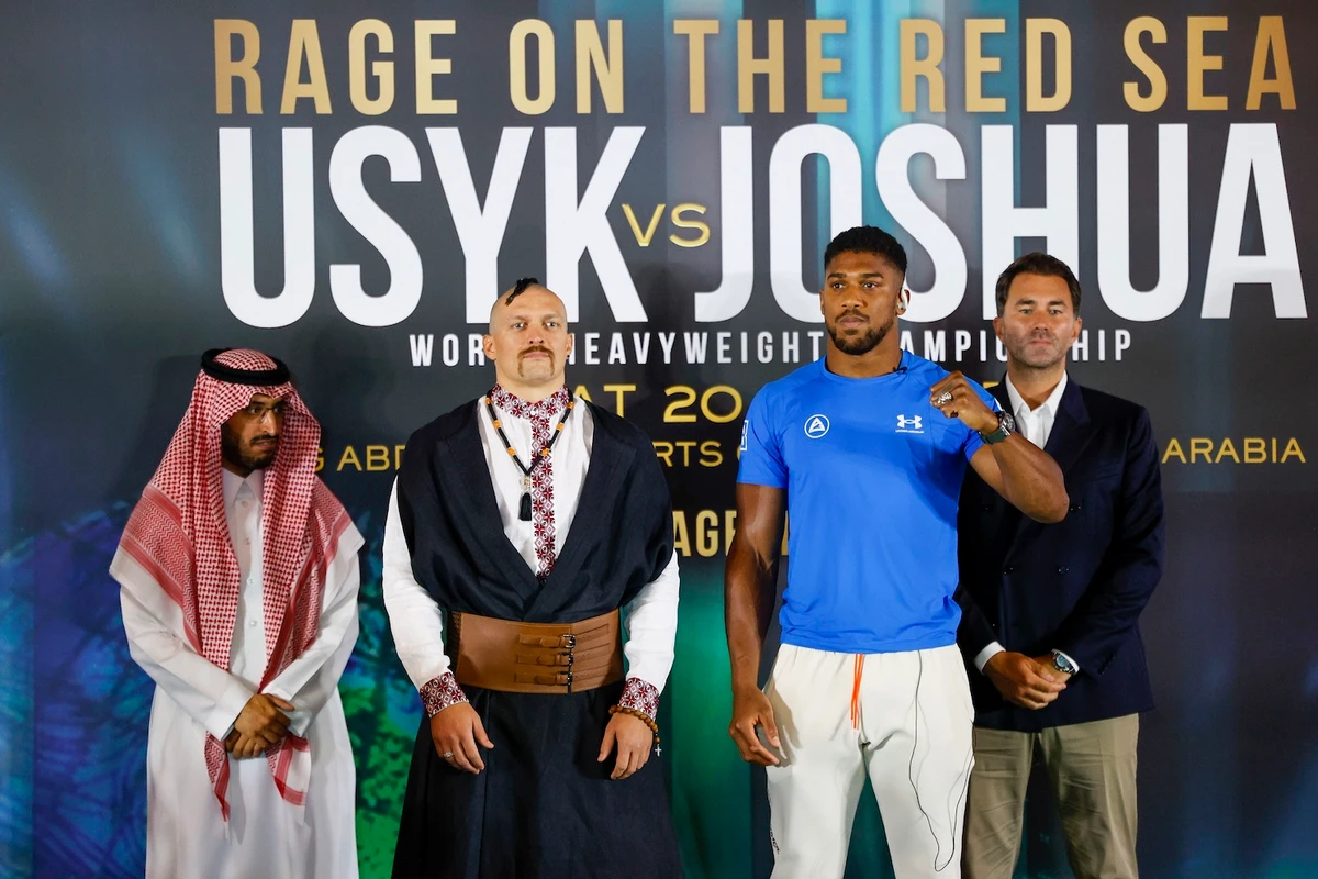 Usyk and Joshua get ready to rumble in Jeddah