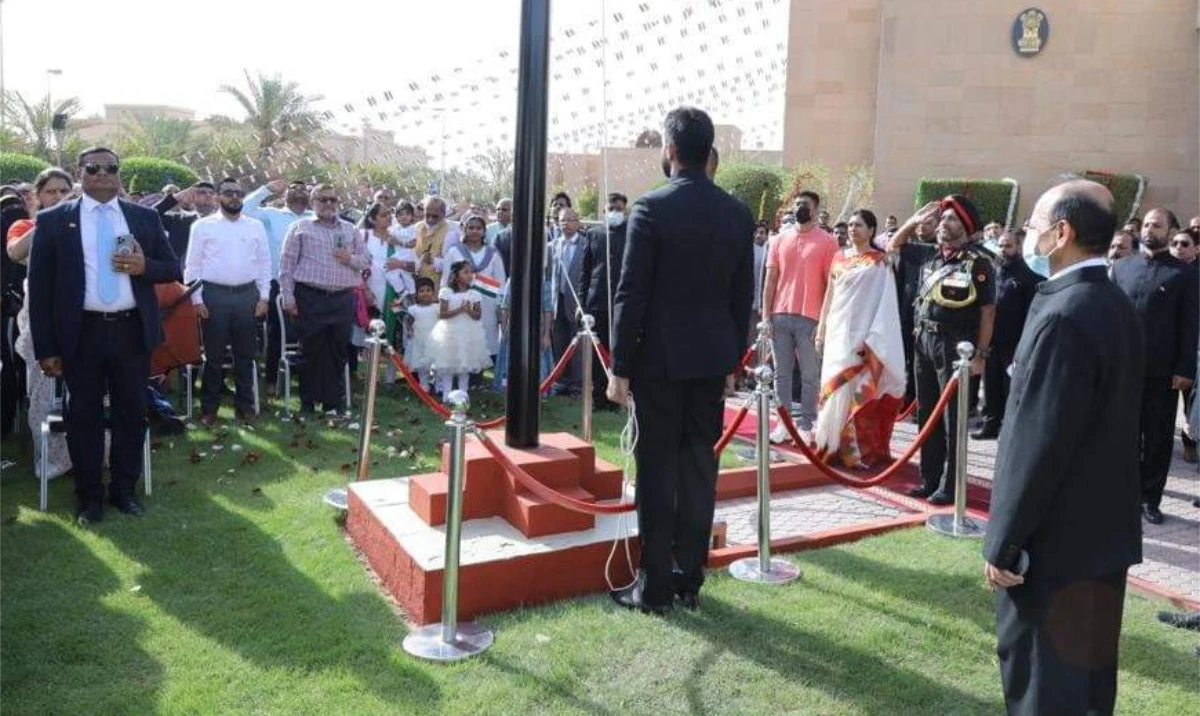 Indian missions in Riyadh, Jeddah celebrate 75th Independence Day