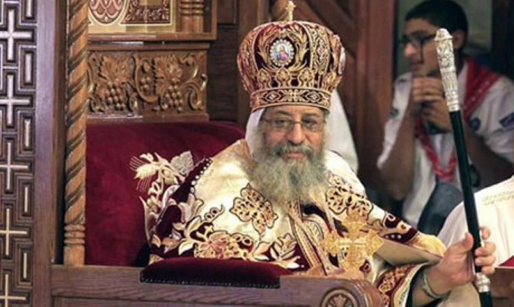 Coptic pope offers condolences over church fire