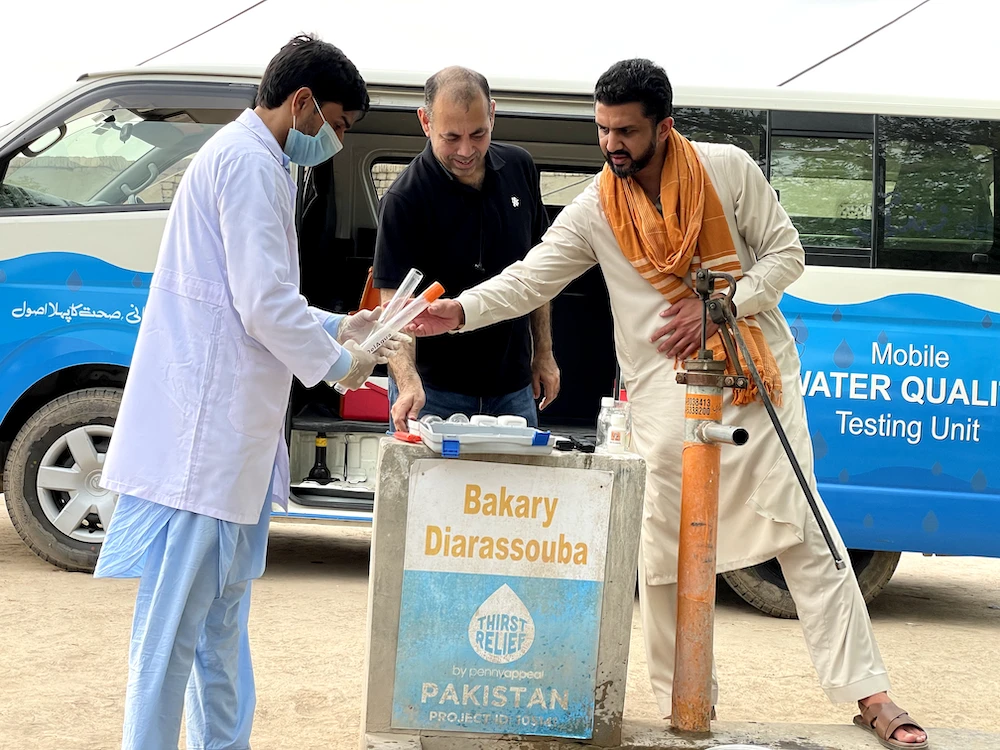 Founder of UK charity Penny Appeal visits Pakistan to review sustainable aid projects