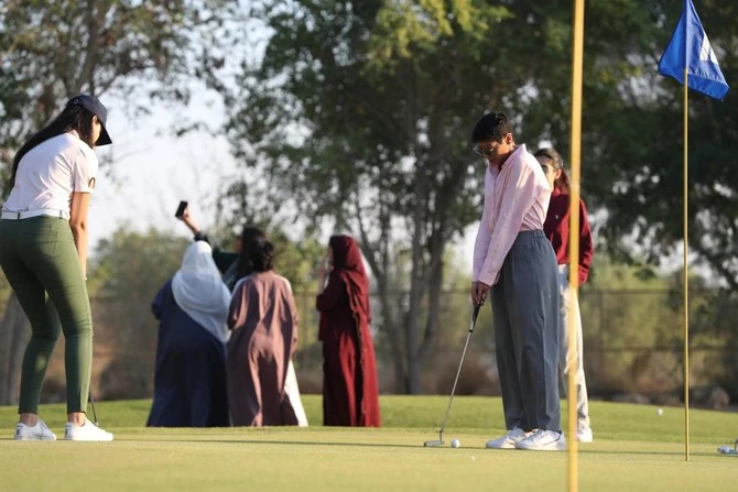 Golf Saudi launched its Ladies First Club in 2020, introducing golf to women in the Kingdom and encouraging them to keep playing the sport. (Supplied/Golf Saudi)