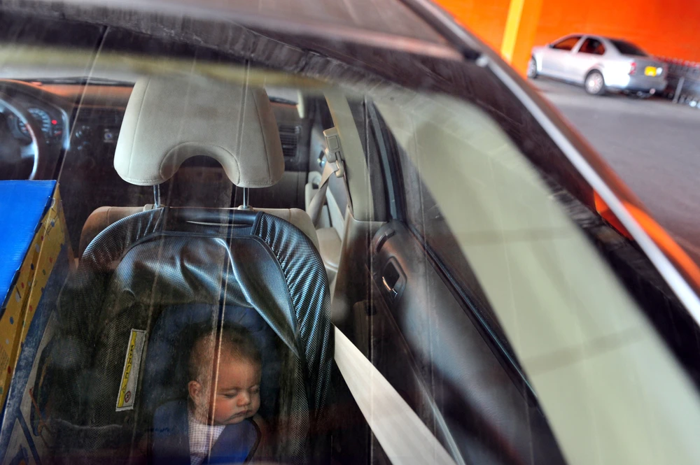 Leaving children in vehicles is especially dangerous during the hot summer months. (Shutterstock)