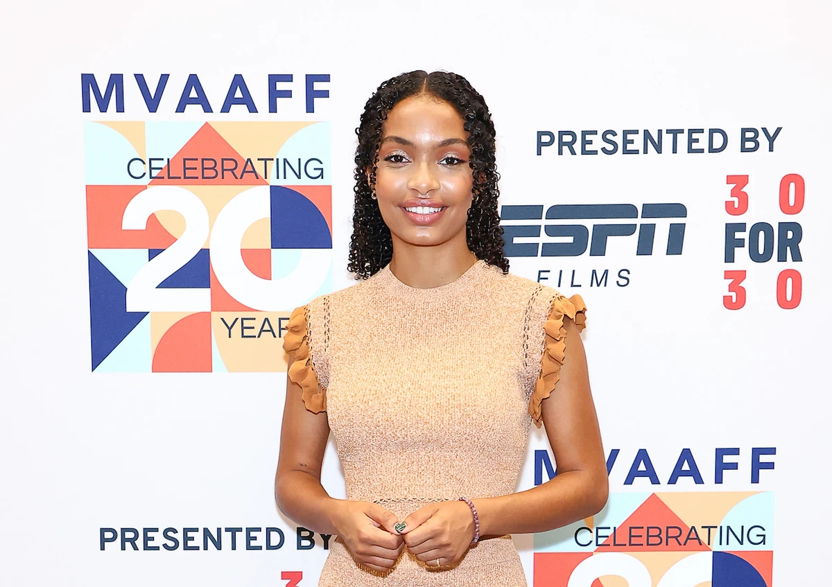 Yara Shahidi is the global brand ambassador for Dior. Getty Images