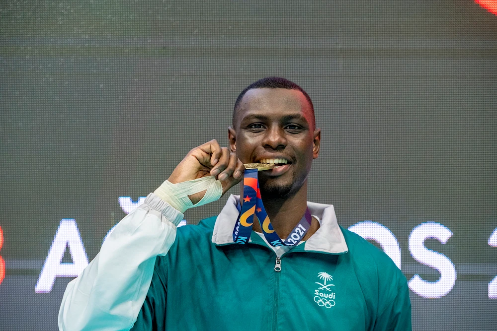 Saudi Olympic hero Tarek Hamdi recalls golden year after success at Islamic Solidarity Games in Turkey